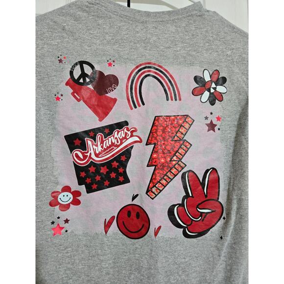 Gildan small women's gray graphic tee - Picture 4 of 8